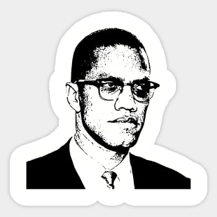 Malcolm X, Black History Sticker